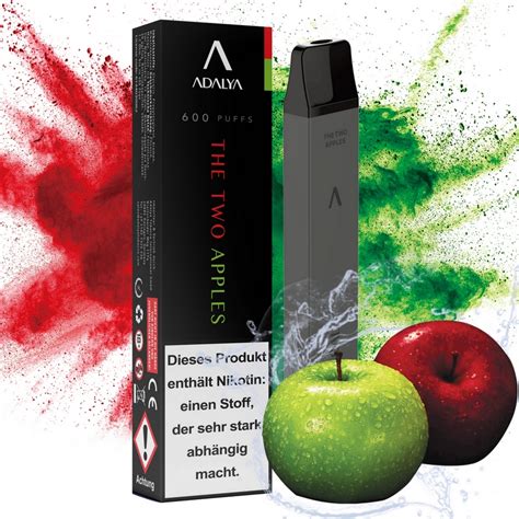 Adalya Vape E Shisha The Two Apple Jetzt Kaufen Shishame De