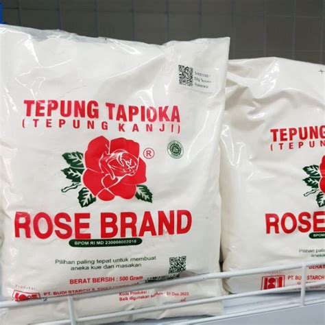 Jual Rosebrand Tepung Tapioka Tepung Kanji 500gr Shopee Indonesia