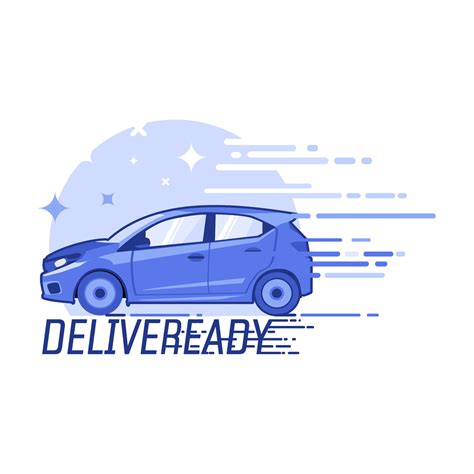 Delivery Car Illustration 25678101 Vector Art At Vecteezy