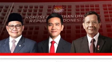 Jadwal Debat Cawapres Perdana Pilpres 2024 Simak Jam Dan Tema