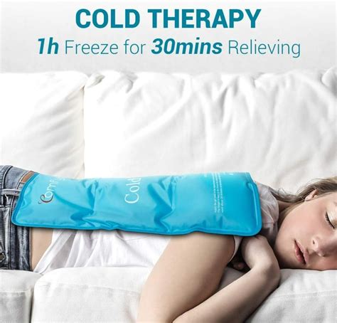 A Comfytemp Reusable Hot Cold Pack Compress For Injuries Back Pain Relief Menses Cramp