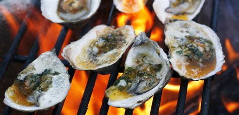 Garlic-Basil Grilled Oysters – Element Seafood