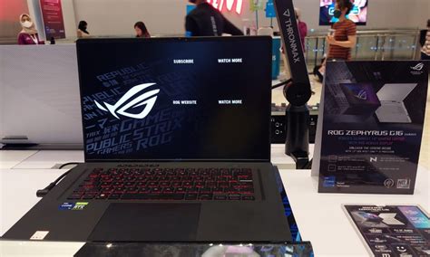 Asus Rog Zephyrus M16 Dan G16 2023 Sambangi Indonesia Andalkan Intel