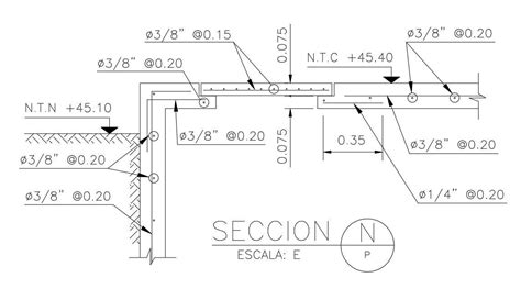 Water Tank Reinforcement Details Are Given In This Autocad Drawing File