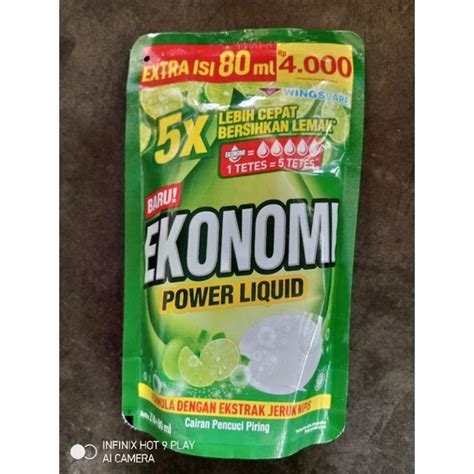 Jual Ekonomi Power Liquid Sabun Cuci Piring Cair Shopee Indonesia