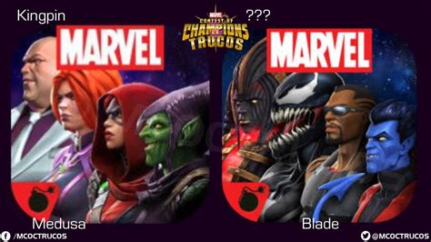 4 Rumored Champs Coming Blade Medusa Kingpin Rcontestofchampions