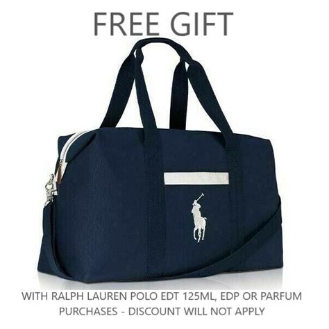 Ralph Lauren Polo Luxury Duffle Bag Free T Scentstore