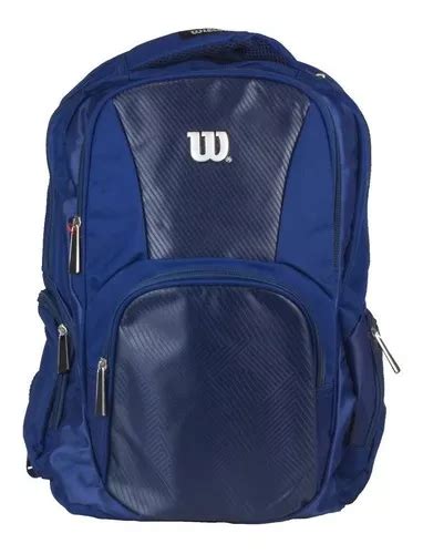 Mochila Esportiva Wilson Azul Wmc B Mercadolivre