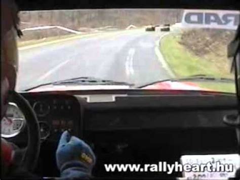 Juhász Zoltán Ózd Rally 2006 SS1 belsõ YouTube