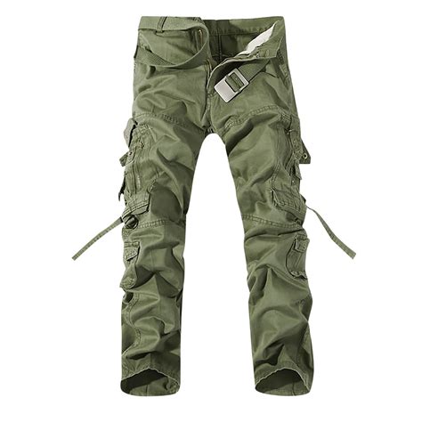 WEAIXIMIUNG Male 31 Mens Cargo Pants Baggy Sweats Male Cargo Pants