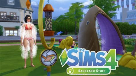 The Sims 4 Backyard Stuff Pack | Sims 4 backyard stuff, Sims 4, Backyard