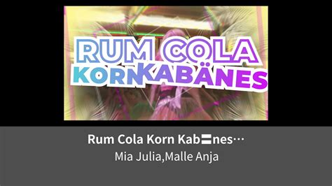 Rum Cola Korn Kabnes Mallorcastyle Edition Lemino