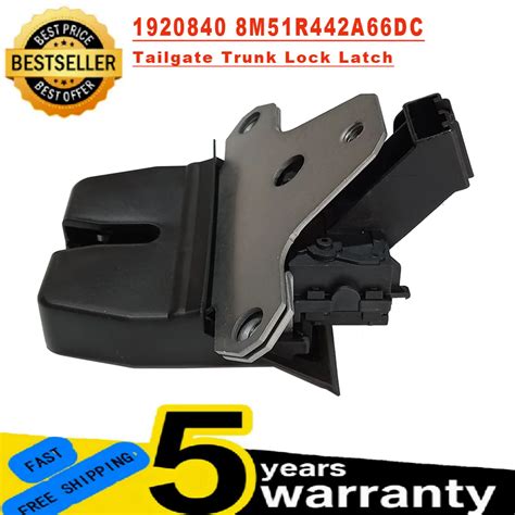 Tailgate Trunk Lock Latch For Ford Kuga MK1 Mondeo MK4 Galaxy MK2 Focus