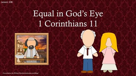 New Testament Seminary Helps Lesson 108 Equal In Gods Eye 1