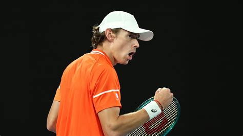 Australian Open Alex De Minaur Defeats Matteo Arnaldi In Straight