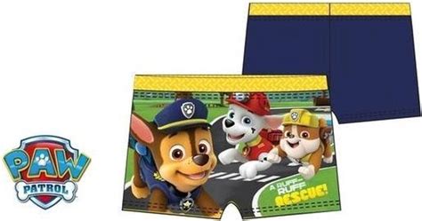 Paw Patrol Zwemboxer Zwembroek Maat 104 Blauw Bol