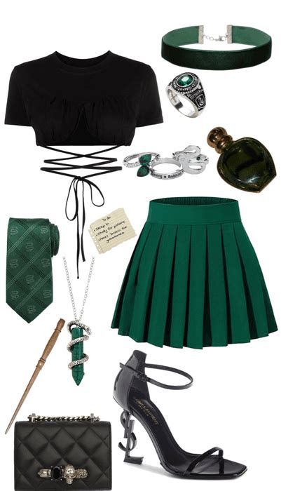 Slytherin Party Outfit Shoplook Slytherin Fashion Slytherin