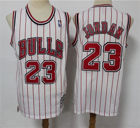 Mens Chicago Bulls 23 Michael Jordan 2021 White Black Pinstripe Reload