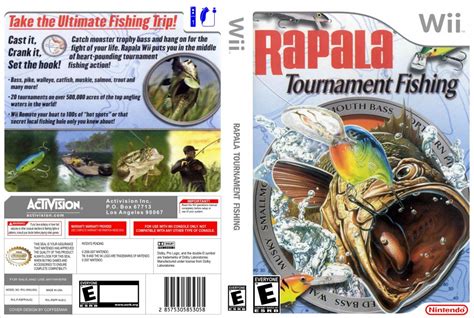 Rapala Tournament Fishing - Nintendo Wii Game Covers - Rapala ...