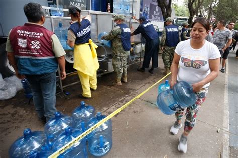 La Jornada Presentan Queja Vecinos De Bj Ante Cdhcm Por Agua Contaminada