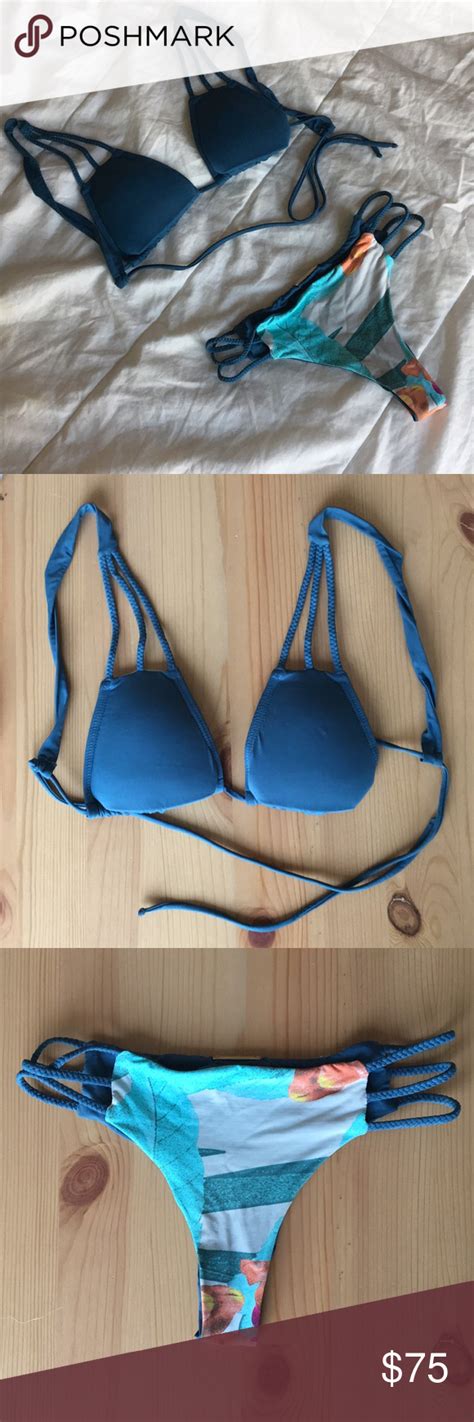 Blue San Lorenzo Bikini Set San Lorenzo Bikini Bikinis Bikini Set