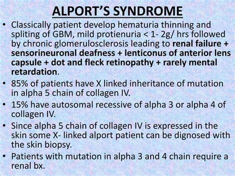 Glomerular Diseases Ppt