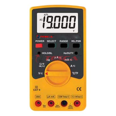 Digital Multimeters Trms Auto Manual Digit Count Lcd