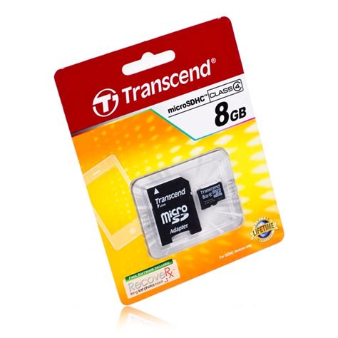 iSHOP - MicroSDHC Transcend 8GB Class4