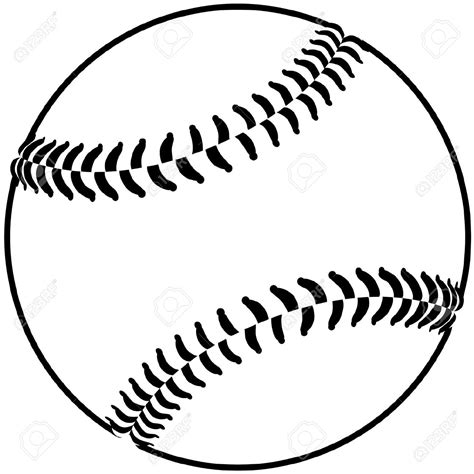 Softball Clipart Black And White 20 Free Cliparts Download Images On