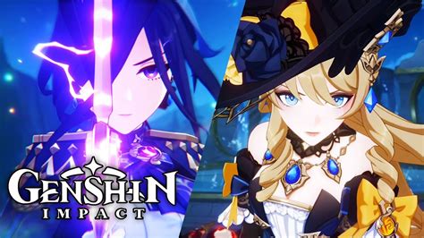 Clorinde And Navia Protect Traveler Cutscenes Jp Eng Genshin Impact