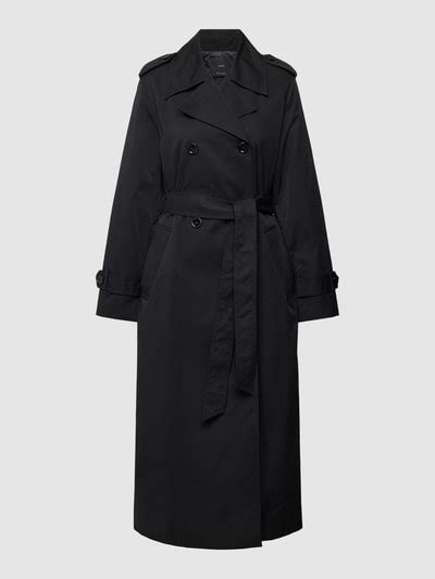 Mango Trenchcoat Mit Bindeg Rtel Modell Angela Black Online Kaufen