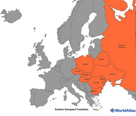 How Many Countries Are In Europe WorldAtlas