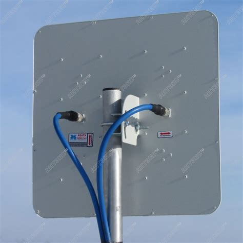 AGATA 2x2 MIMO - wideband panel antenna 4G/3G/2G (15-17 dBi) - Antennas ...