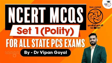 Ncert Mcqs Set 1 Polity For State Pcs L Gs By Dr Vipan Goyal L Uppsc