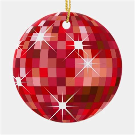 Disco Ball Christmas Ornaments & Disco Ball Ornament Designs | Zazzle