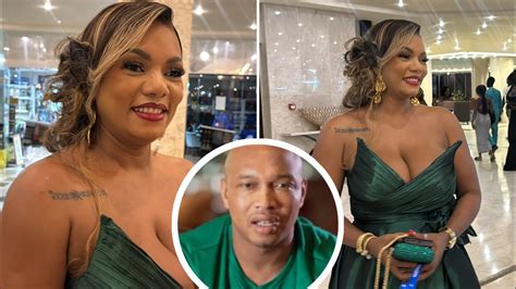 Valerie bishop lex femme de El hadj diouf débarque en surprise à la