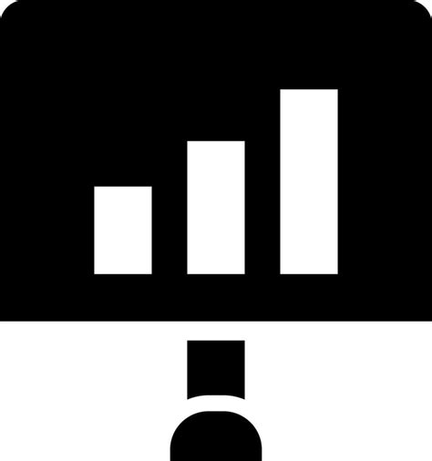 Glyph Style Bar Chart Flat Icon 24241528 Vector Art At Vecteezy