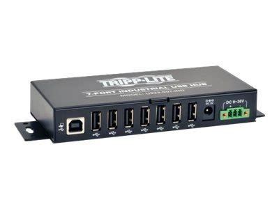 Tripp Lite Port Rugged Industrial Usb Hi Speed Hub W Kv Esd