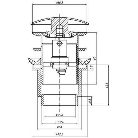 Crosswater Slotted Basin Click Clack Waste Chrome MBWA0103