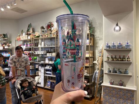 Disneyland Starbucks Tumbler Date Tim Lezlie