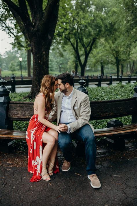 Caitlyn Travis Central Park New York City Engagement Session