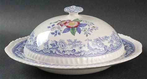 Mayflower Muffin Dish And Lid By Spode Spode Dishes Lidded