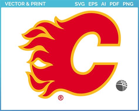 Calgary Flames - Primary Logo - Hockey Sports Vector SVG Logo in 5 formats