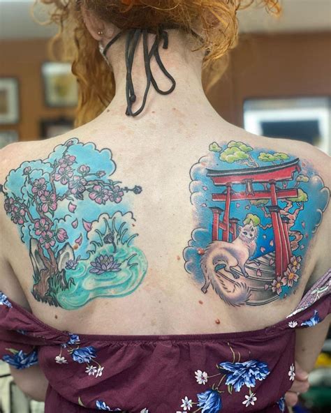 Finished up my back! Right side by Kelsey Washburne at Velvet Lotus ...