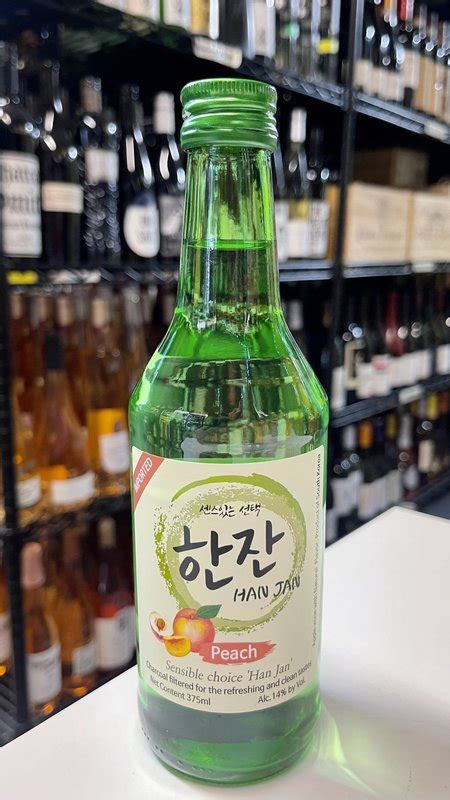 Han Jan Peach Soju 375ml Divino