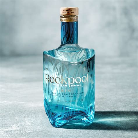 Nude Brand CreationMakes Waves With Packaging Design For New Rockpool Gin World Brand Design