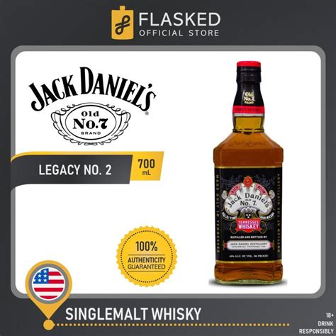 Jack Daniel S Legacy Edition Sour Mash Tennessee Whiskey Ml