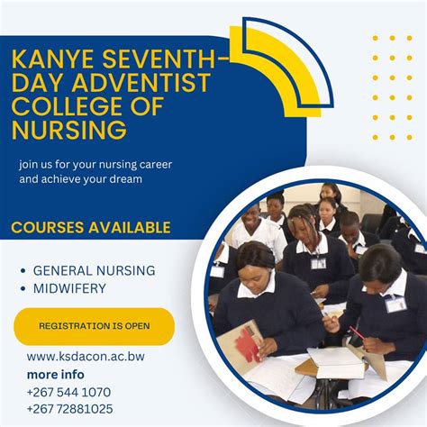 Kanye Seventh Day Adventist College Of Nursing Kanye