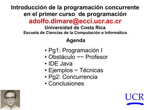 Pdf De Programación Introducción De La Programación Concurrente En El