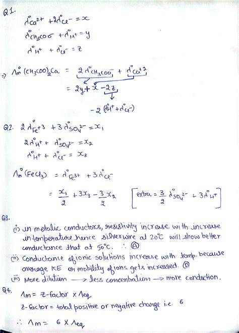 Electrochemistry MCQs Assignment 3 Solution ChemContent